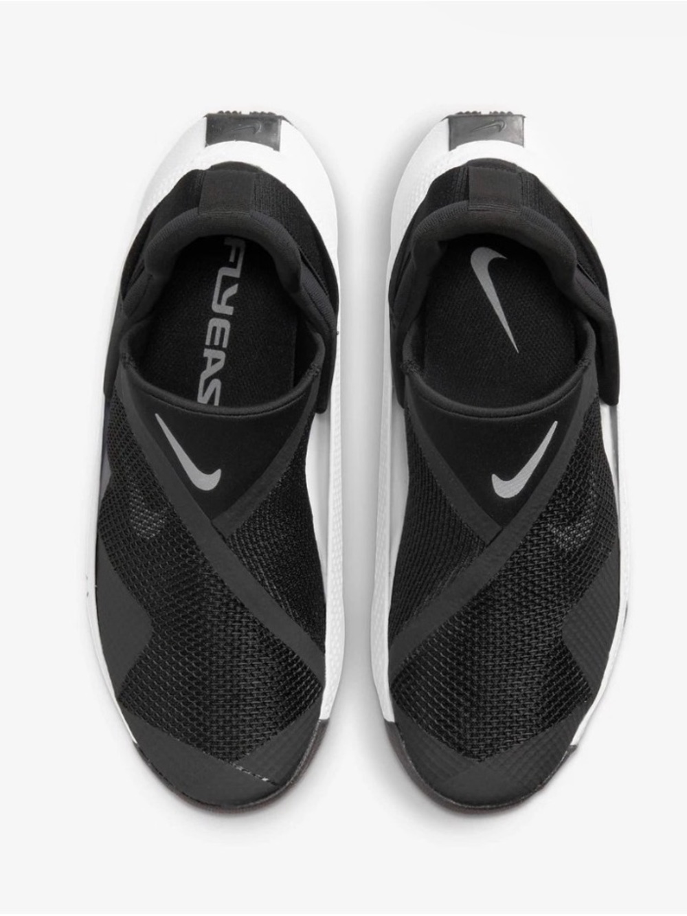 NIKE Women's Go Flyease Easy On Off DR5540-002 Black White